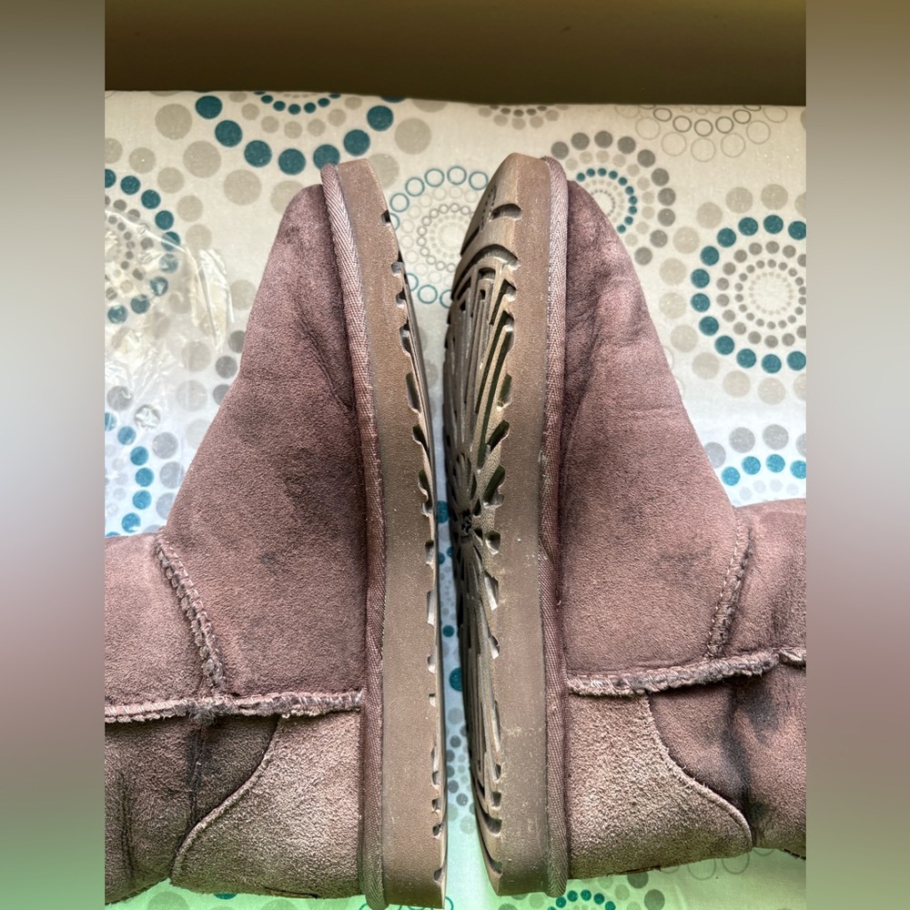 Classic and timeless 
UGG Classic Chocolate Boots
Pre-love size 7 - Picture 7 of 8